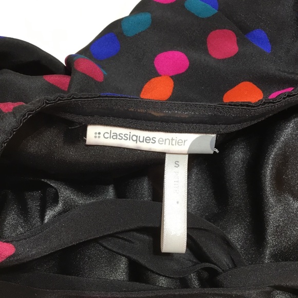 Classiques Entier sleeveless halter blouse, size SP, silk - Picture 3 of 3